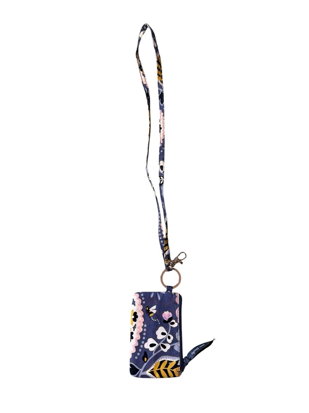 Vera Bradley Zip ID Case and Lanyard Set CHARMONT MEADOW